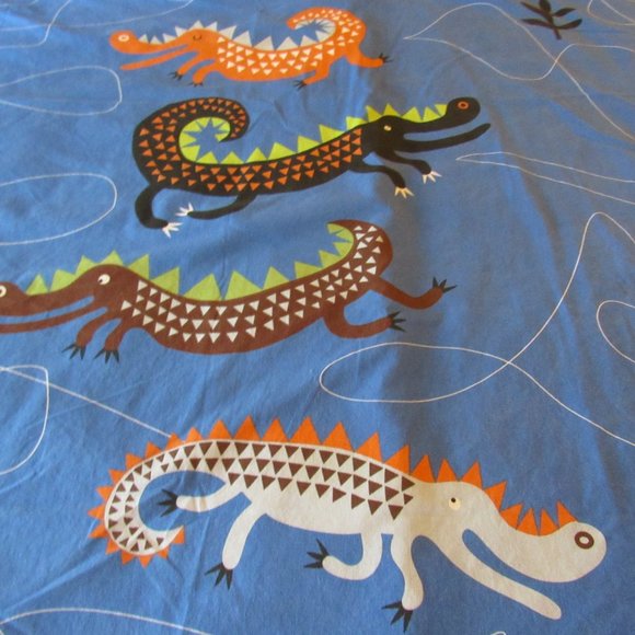 Custom Whimsical Duvet Low Country Gators Hilton Head Island Reversible - Picture 3 of 8
